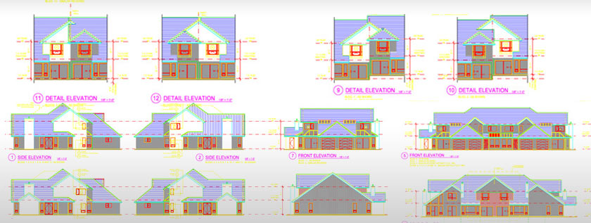 2D Architectural Drafting Service