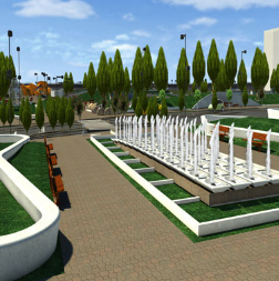 3D Model of Public Park