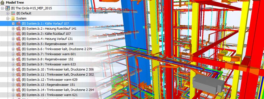 MEP Clash Detection Services using Navisworks