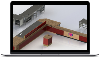 Millwork & Casework Shop Drawings from Architectural Plans of Museum