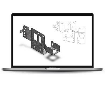 Developed SolidWorks Macro for Automatic DXF File Creation from CAD Models