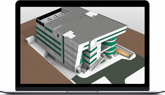 3D Architectural BIM Model