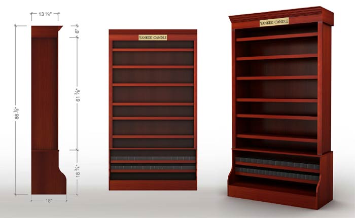 3D Furniture Cabinet Modeling