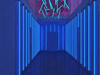 Corridor 3D Rendering Lighting- Texturing