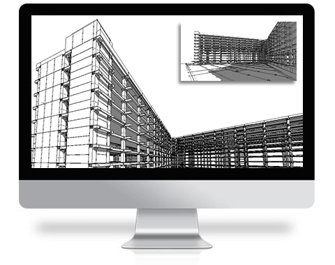 3D Precast Model with 5mm Clash Coordination