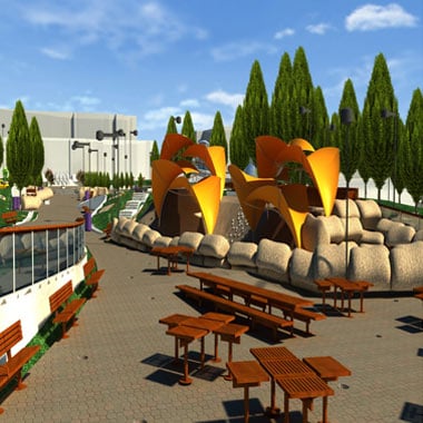 3D BIM for Public Park