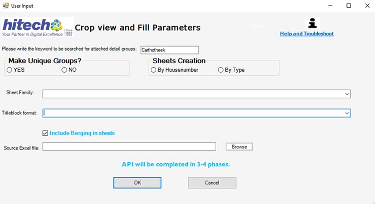 Auto Sheet Creation