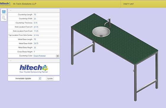 Vanity System Configurator