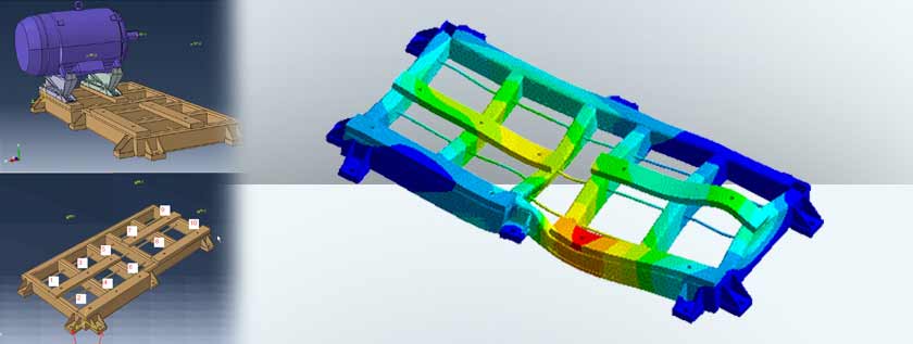 Structural Analysis for Motor Pump Assembly