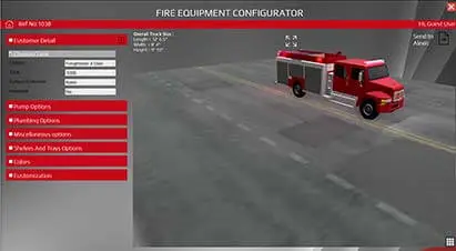 DriveWorks Configurator Truck Equipment