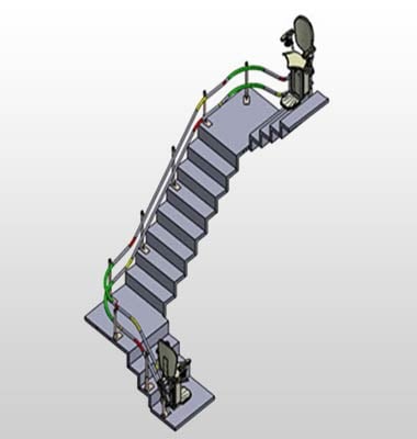 Stairlift 3D Model