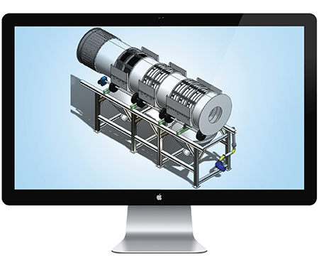 3D Model of Scrubber