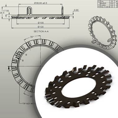 2D Drawings and 3D Modeling of Parts