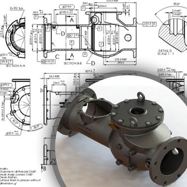 3D CAD Modeling for Components