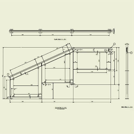 Manufacturing Drawings for Handrails