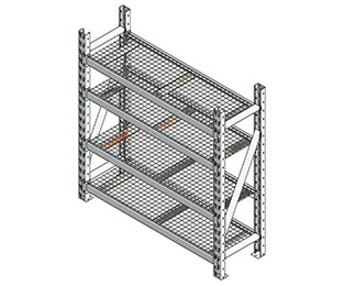 3D CAD Model of Racks