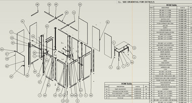 Detail Manufacturing Drawings