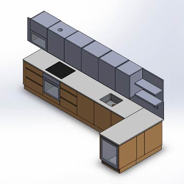 CAD Customization of Metal and Wooden Furnitures