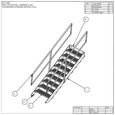 Staircase Drawing