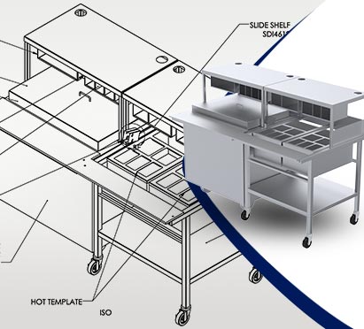 Restaurant Kitchen Table