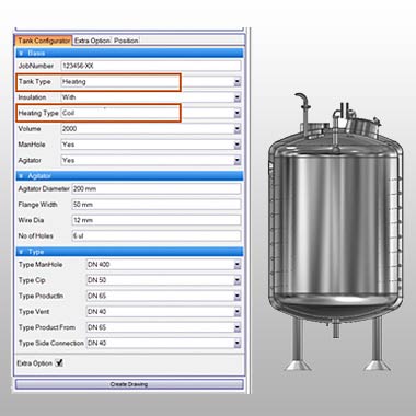 Process Tank Configurator