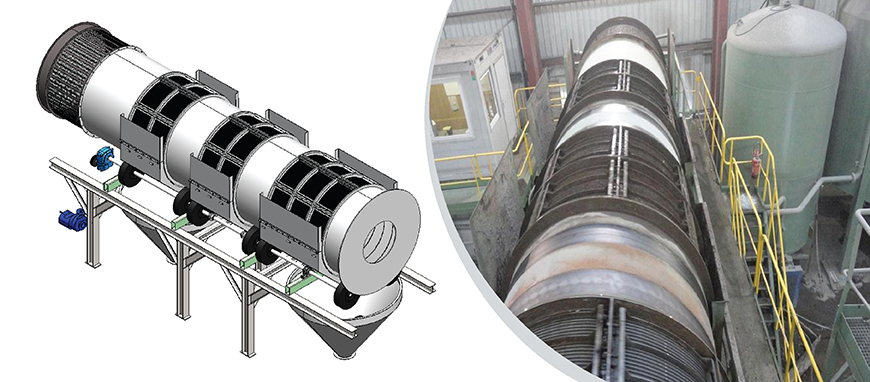 CAD Model for Separator to Scrubber