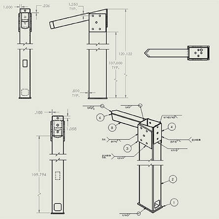 2D Drafting for Shelter Structures