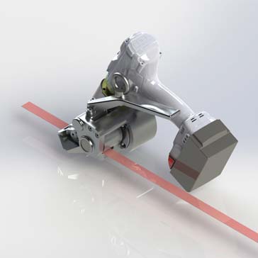 Complete 3D Model of Pneumatic Tensioner