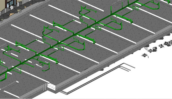 Detailed MEP 3D Model