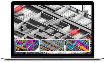 Precise MEP Clash Detection saves millions through mitigated onsite conflicts & 100 % installation of MEP systems on the field.