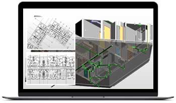 Shop drawings & construction drawings prepared from a clash-free 3D model enabled precise MEP fabrication and error-free onsite installation.