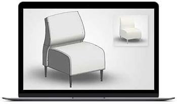 Revit Family creation for 550+ furniture products helped Canada-based furniture manufacturer display entire range of products on online portal.