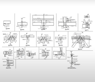 Steel Shop Drawings of Bridge Sections