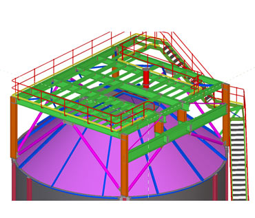 Structural Steel Detailing in Tekla