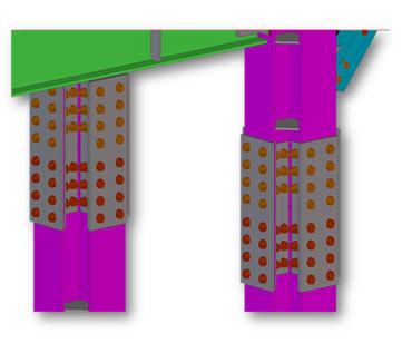 Column Splice Connection Details