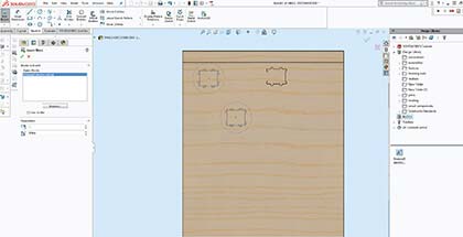 Editable part-model from CAD library