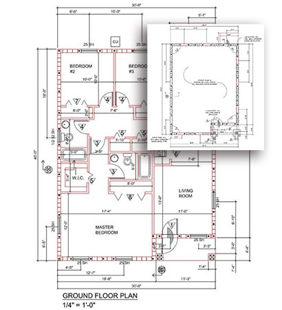 Ground Floor Plan Details