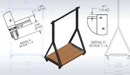 Countertop Furniture Drafting