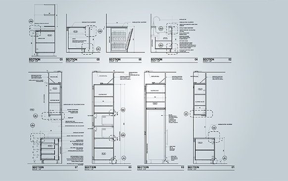 Kitchen MillWork Drafting