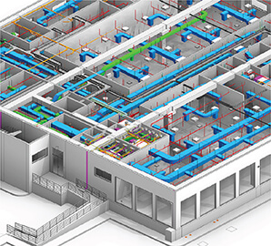 MEP BIM / HVAC BIM Modeling Services