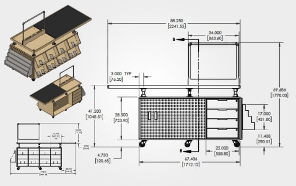 Countertop Drawing