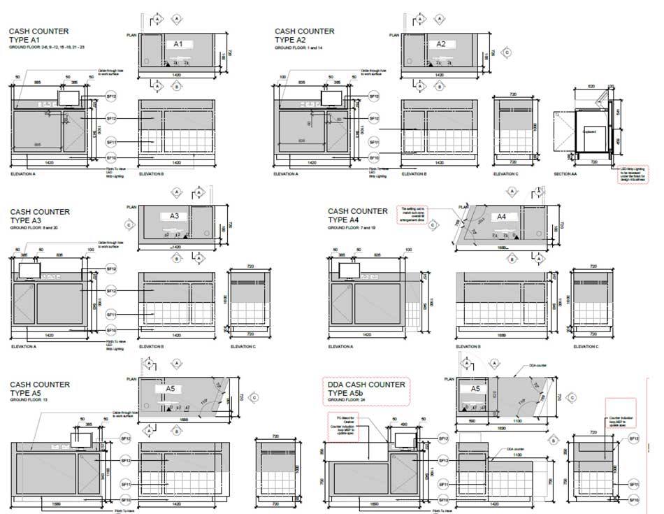 Millwork Shop Drawings Drafting Services Experts
