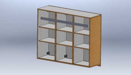 Library Cabinet Design