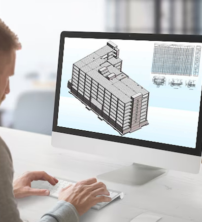 Revit Structural Model for Office Building