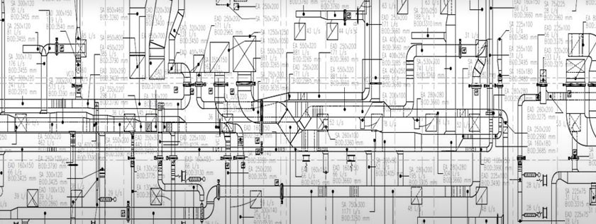 Construction 2D MEP Drawing