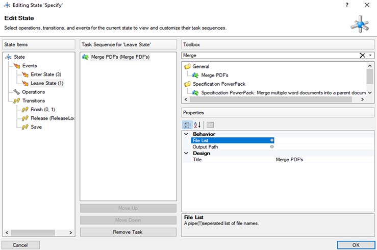 Use of Merge PDF