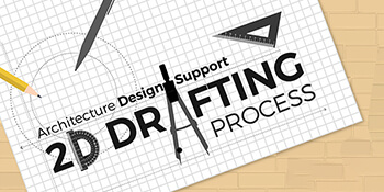 Architectural 2D Drafting Process