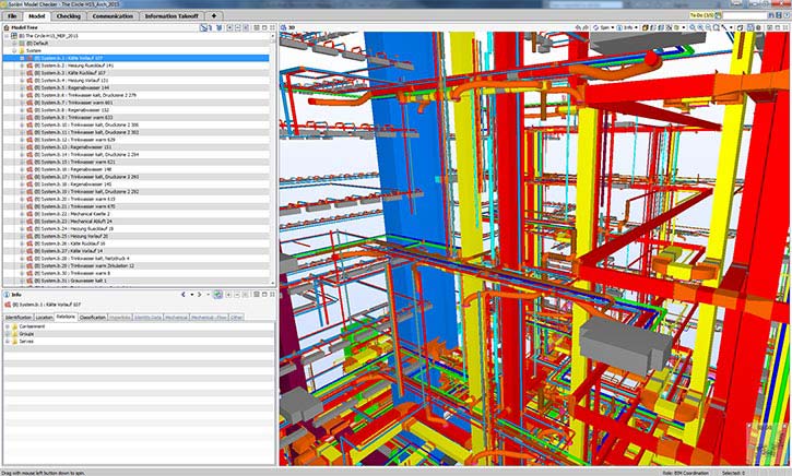 3 نوع تشخیص برخورد 3D BIM