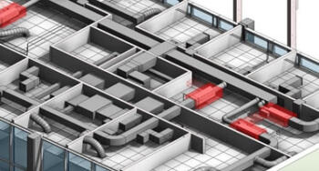 BIM MEP Clash Detection at International Airport, Middle East