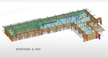 Onsite Structural Steel Detailing to Steel Fabricator, Australia